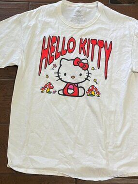Hello Kitty official collaboration short sleeved T-shirt